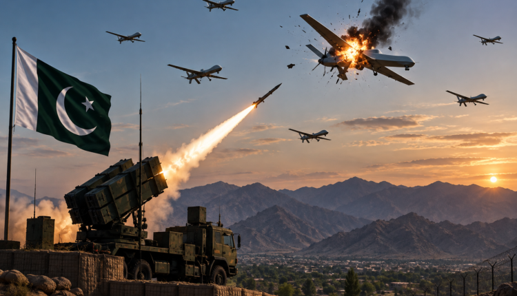 Pakistan security forces shoot down eight Afghan drones