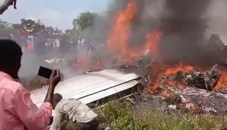 Military aircraft involved in a fatal crash in the Democratic Republic of Congo