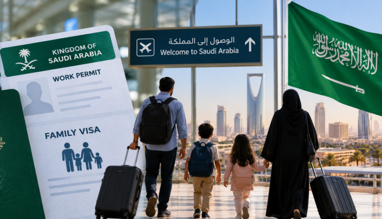 Saudi Arabia allows skilled foreign workers to process family visas alongside work visas. Learn who qualifies and how the new arrangement works.