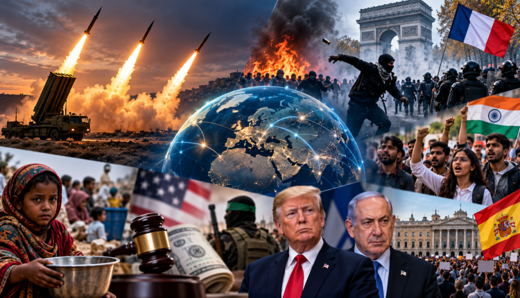 PPC Digital global news brief covering major political, security and protest developments around the world.