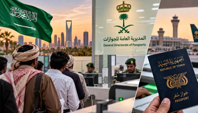 Saudi Arabia's General Directorate of Passports will operate 23 centers to regularize the status of eligible Yemeni nationals residing illegally in the Kingdom.