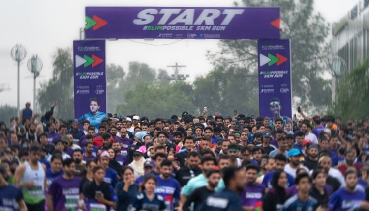 Over 1,000 participants joined the Slim Possible 5KM race at Pakistan Sports Complex in Islamabad